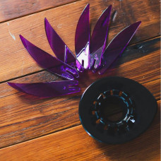 Комлект ребер Hario V60 Suiren Dripper Ribs 6 шт. Purple, 176-66005