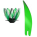 Ребро для Hario V60 Suiren Dripper Ribs 1 шт. Green, 176-66013