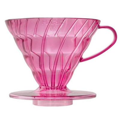 Пуровер Hario V60 02 Punch Pink, 176-66090