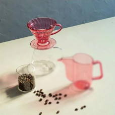 Пуровер Hario V60 02 Punch Pink, 176-66090