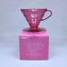 Пуровер Hario V60 02 Punch Pink, 176-66090