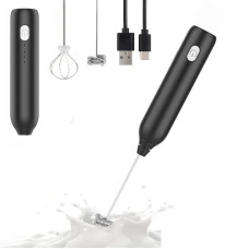 Капучинатор акумуляторний Milk Frother 307 USB Black, 174-66128